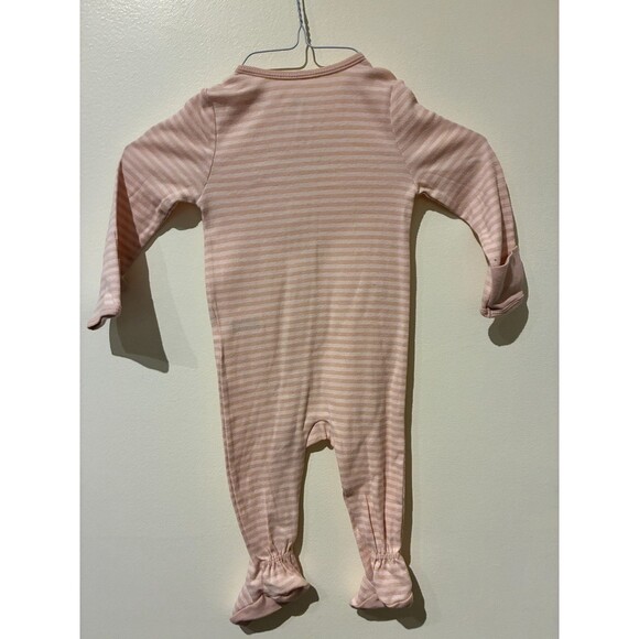NWOT Cloud Island Pink Stripe Sleeper - 6-9M - Picture 2 of 3